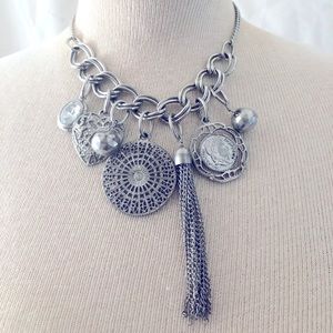 Silver Charm Necklace